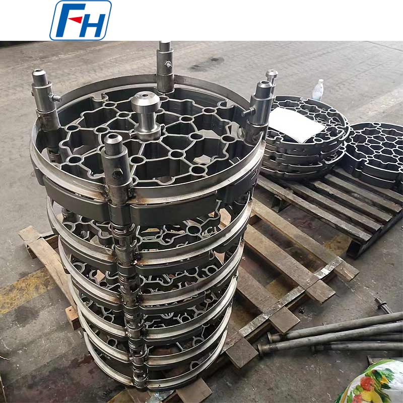 FH® 1.4849 (ZG40Cr19Ni39Nb) Žiaruvzdorné oceľové telesá pre pece – Max 1150 °C, Anti-Carburization