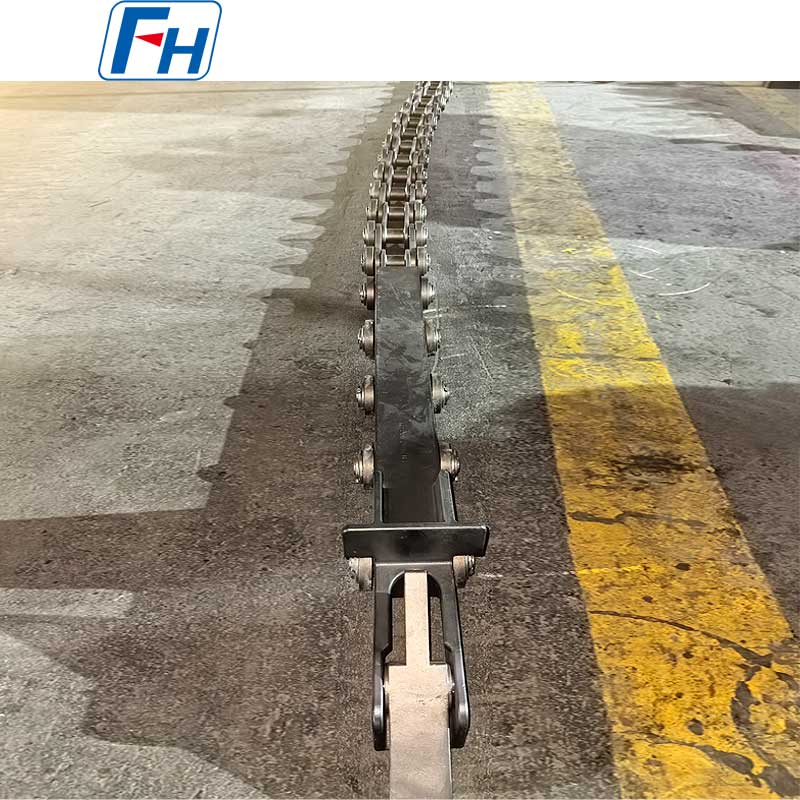 FH® Tlačná hlava + zostava reťaze | Systém kontinuálneho pohonu pece