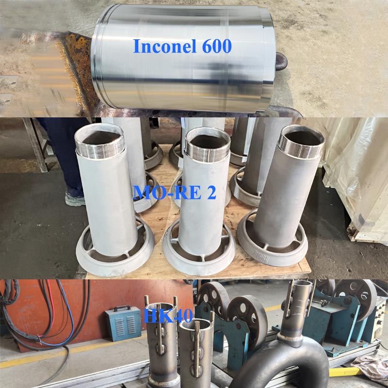 Porovnanie tepelne odolných zliatin MO-RE 2 vs HK40 vs Inconel 601/800 | Materiál rúry pece FH®