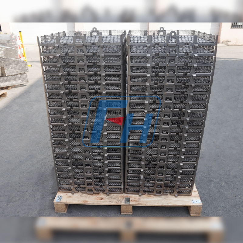 650x580x90mm Koše na tepelné spracovanie pre vákuovú pec